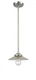 Halophane 1 Light Mini Pendant (3442|284-1S-SN-G2-LED)