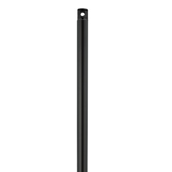 12'' Threaded Downrod - Matte Black (38|DRT12BK)