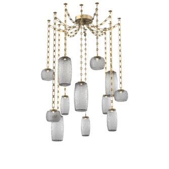 Vessel Round Chain 12pc Swag Multi-Pendant (1289|SNB0091-12-GB-S-CH3-L3)