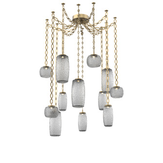 Vessel Round Chain 12pc Swag Multi-Pendant (1289|SNB0091-12-GB-S-CH2-L1)