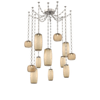 Vessel Round Chain 12pc Swag Multi-Pendant (1289|SNB0091-12-BS-B-CH1-L3)