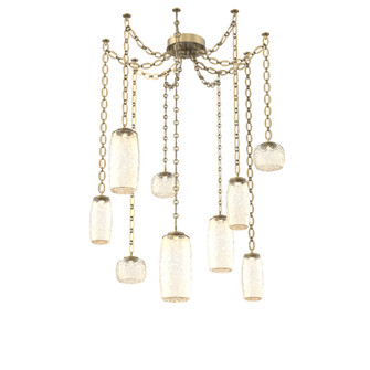 Vessel Round Chain 9pc Swag Multi-Pendant (1289|SNB0091-09-GB-A-CH2-L3)