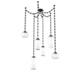 Vessel Round Chain 6pc Swag Multi-Pendant (1289|SNB0091-06-MB-C-CH3-L1)