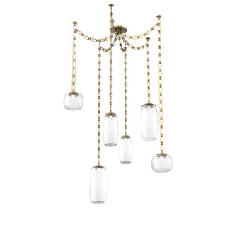 Vessel Round Chain 6pc Swag Multi-Pendant (1289|SNB0091-06-GB-C-CH3-L3)