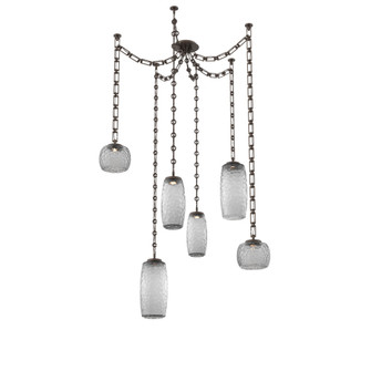 Vessel Round Chain 6pc Swag Multi-Pendant (1289|SNB0091-06-FB-S-CH3-L1)