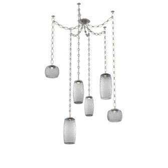 Vessel Round Chain 6pc Swag Multi-Pendant (1289|SNB0091-06-BS-S-CH2-L1)