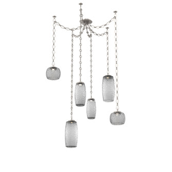 Vessel Round Chain 6pc Swag Multi-Pendant (1289|SNB0091-06-BS-S-CH1-L1)