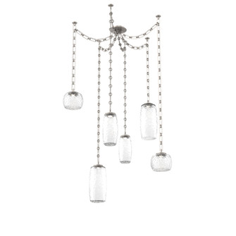 Vessel Round Chain 6pc Swag Multi-Pendant (1289|SNB0091-06-BS-C-CH3-L1)