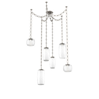 Vessel Round Chain 6pc Swag Multi-Pendant (1289|SNB0091-06-BS-C-CH2-L3)