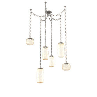 Vessel Round Chain 6pc Swag Multi-Pendant (1289|SNB0091-06-BS-A-CH2-L1)