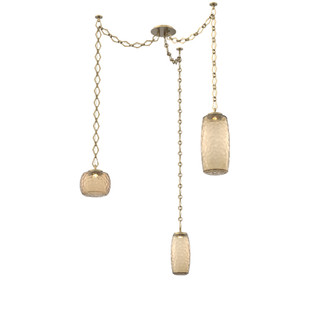 Vessel Round Chain 3pc Swag Multi-Pendant (1289|SNB0091-03-GB-B-CH1-L3)