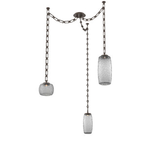 Vessel Round Chain 3pc Swag Multi-Pendant (1289|SNB0091-03-FB-S-CH3-L1)