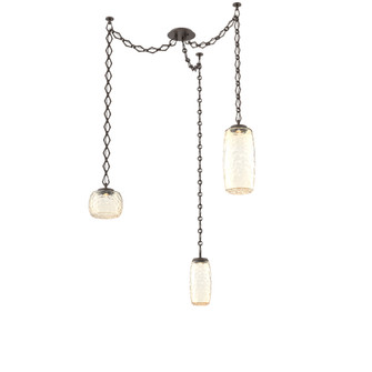 Vessel Round Chain 3pc Swag Multi-Pendant (1289|SNB0091-03-FB-A-CH1-L1)