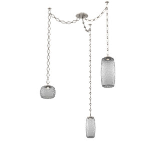 Vessel Round Chain 3pc Swag Multi-Pendant (1289|SNB0091-03-BS-S-CH1-L3)