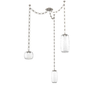 Vessel Round Chain 3pc Swag Multi-Pendant (1289|SNB0091-03-BS-C-CH3-L3)