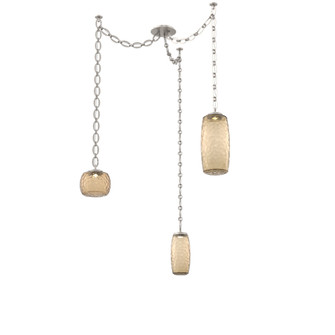 Vessel Round Chain 3pc Swag Multi-Pendant (1289|SNB0091-03-BS-B-CH2-L3)
