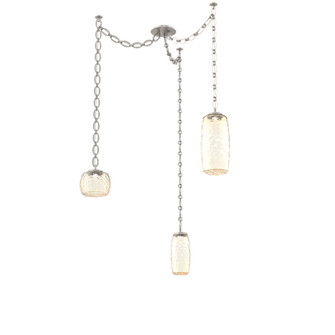Vessel Round Chain 3pc Swag Multi-Pendant (1289|SNB0091-03-BS-A-CH2-L1)