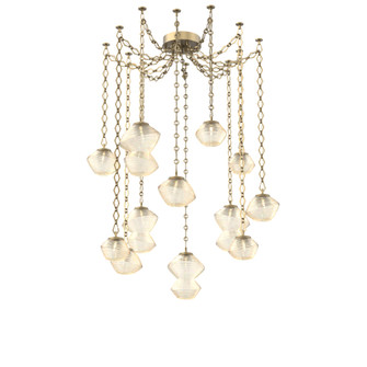 Mesa Round Chain 12pc Swag Multi-Pendant (1289|SNB0089-12-GB-A-CH1-L1)