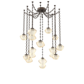 Mesa Round Chain 12pc Swag Multi-Pendant (1289|SNB0089-12-FB-A-CH1-L1)