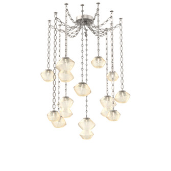 Mesa Round Chain 12pc Swag Multi-Pendant (1289|SNB0089-12-BS-A-CH2-L3)