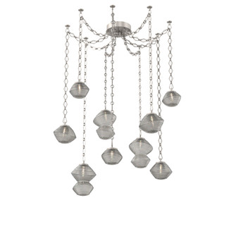 Mesa Round Chain 9pc Swag Multi-Pendant (1289|SNB0089-09-BS-S-CH1-L1)