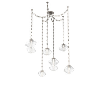 Mesa Round Chain 6pc Swag Multi-Pendant (1289|SNB0089-06-BS-C-CH3-L1)