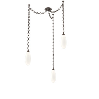 Fiori Round 3pc Swag Multi-Pendant Chain (1289|SNB0071-03-FB-WL-CH1-L3)