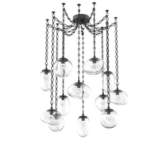 Cosmos Round 12pc Swag Multi-Pendant Chain (LED) (1289|SNB0069-12-MB-ZC-CH1-L1)