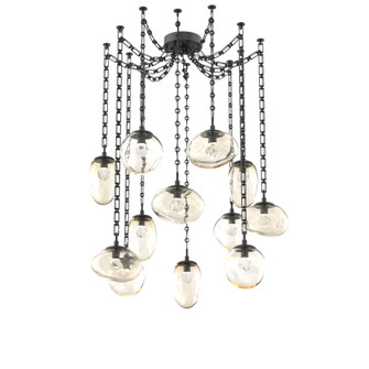 Cosmos Round 12pc Swag Multi-Pendant Chain (LED) (1289|SNB0069-12-MB-ZA-CH3-L1)