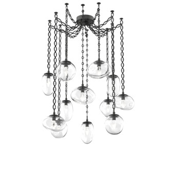 Cosmos Round 12pc Swag Multi-Pendant Chain (LED) (1289|SNB0069-12-MB-GC-CH2-L1)