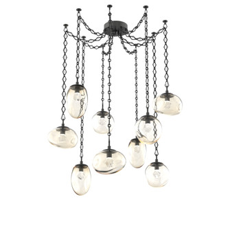 Cosmos Round 9pc Swag Multi-Pendant Chain (LED) (1289|SNB0069-09-MB-ZA-CH1-L3)