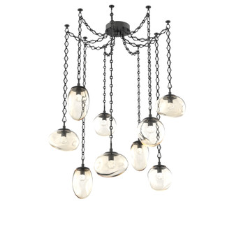 Cosmos Round 9pc Swag Multi-Pendant Chain (LED) (1289|SNB0069-09-MB-FA-CH1-L3)