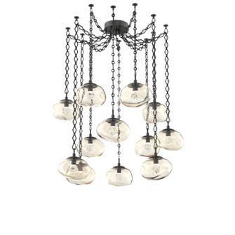 Nova Round 12pc Swag Multi-Pendant Chain (LED) (1289|SNB0068-12-MB-ZA-CH1-L3)
