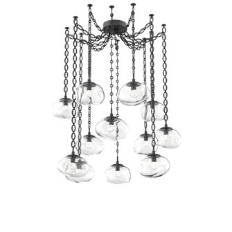 Nova Round 12pc Swag Multi-Pendant Chain (LED) (1289|SNB0068-12-MB-FC-CH2-L1)