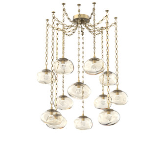 Nova Round 12pc Swag Multi-Pendant Chain (LED) (1289|SNB0068-12-GB-ZA-CH1-L3)