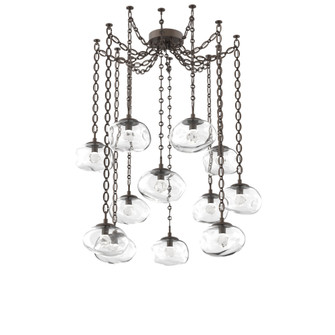 Nova Round 12pc Swag Multi-Pendant Chain (LED) (1289|SNB0068-12-FB-ZC-CH2-L1)