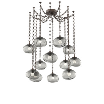 Nova Round 12pc Swag Multi-Pendant Chain (LED) (1289|SNB0068-12-FB-FS-CH1-L1)