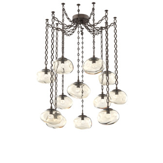 Nova Round 12pc Swag Multi-Pendant Chain (LED) (1289|SNB0068-12-FB-FA-CH2-L1)