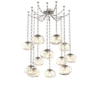 Nova Round 12pc Swag Multi-Pendant Chain (LED) (1289|SNB0068-12-BS-GA-CH1-L1)
