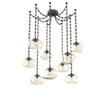Nova Round 9pc Swag Multi-Pendant Chain (LED) (1289|SNB0068-09-FB-ZA-CH3-L1)