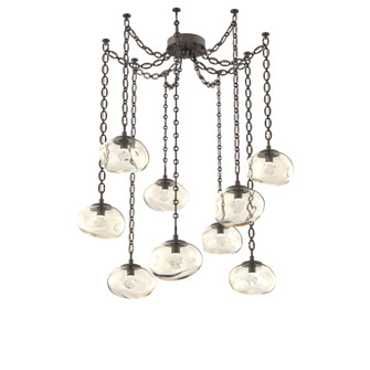 Nova Round 9pc Swag Multi-Pendant Chain (LED) (1289|SNB0068-09-FB-ZA-CH2-L1)