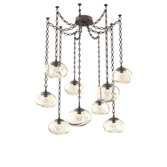 Nova Round 9pc Swag Multi-Pendant Chain (LED) (1289|SNB0068-09-FB-ZA-CH1-L1)