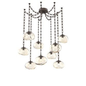 Nova Round 9pc Swag Multi-Pendant Chain (LED) (1289|SNB0068-09-FB-FA-CH3-L1)