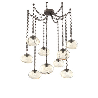 Nova Round 9pc Swag Multi-Pendant Chain (LED) (1289|SNB0068-09-FB-FA-CH2-L1)
