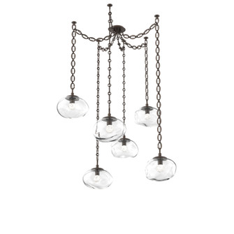 Nova Round 6pc Swag Multi-Pendant Chain (LED) (1289|SNB0068-06-FB-FC-CH2-L1)