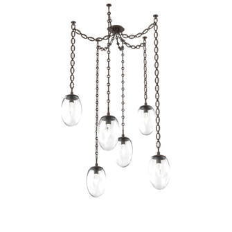 Meteo Round 6pc Swag Multi-Pendant Chain (LED) (1289|SNB0067-06-FB-GC-CH2-L3)