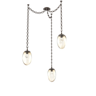 Meteo Round 3pc Swag Multi-Pendant Chain (LED) (1289|SNB0067-03-FB-ZA-CH1-L1)