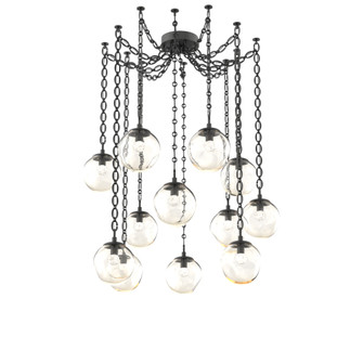 Aster Round 12pc Swag Multi-Pendant Chain (LED) (1289|SNB0066-12-MB-FA-CH2-L3)