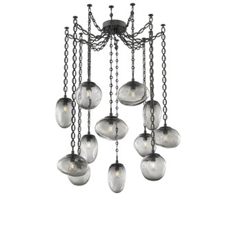 Cosmos Round 12pc Swag Multi-Pendant Chain (Bulb) (1289|SNB0065-12-MB-S-CH2-E2)