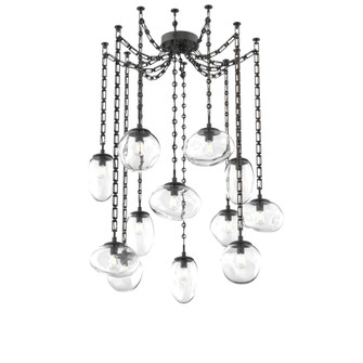 Cosmos Round 12pc Swag Multi-Pendant Chain (Bulb) (1289|SNB0065-12-MB-C-CH3-E2)